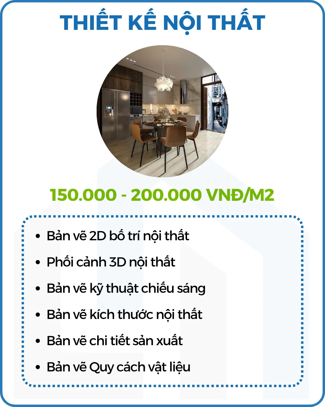 Bảng giá thiết kế ATX Home