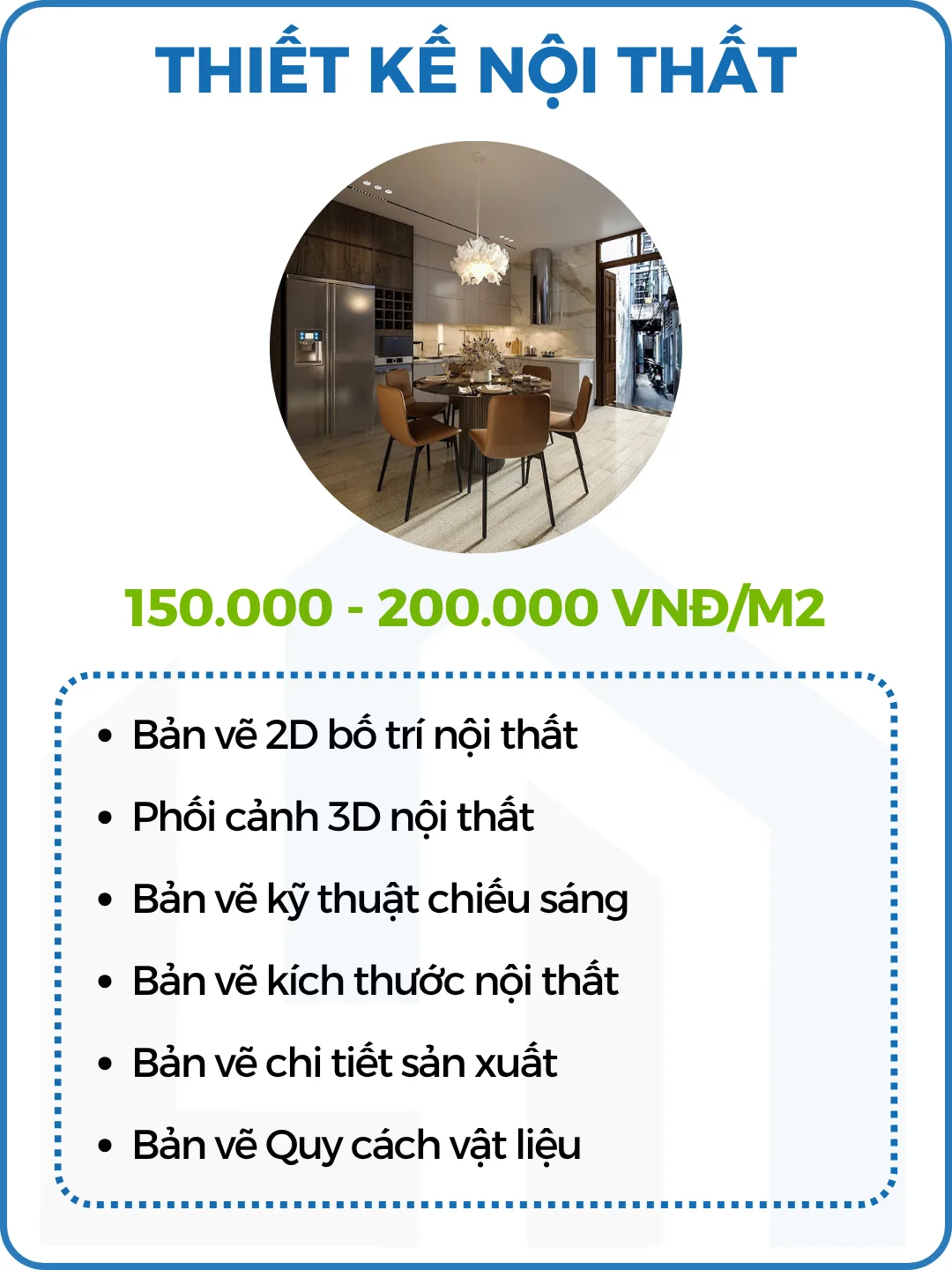 Bảng giá thiết kế ATX Home