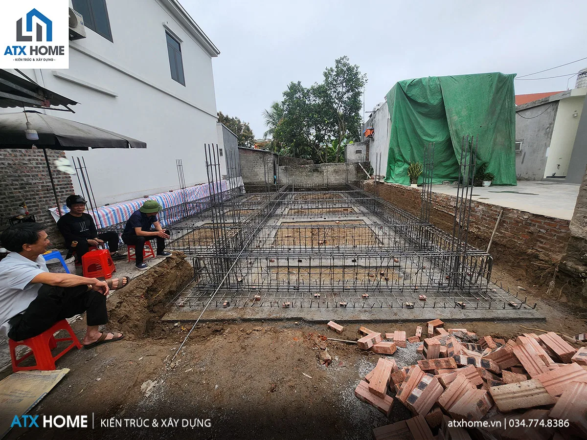 giám sát thi công móng