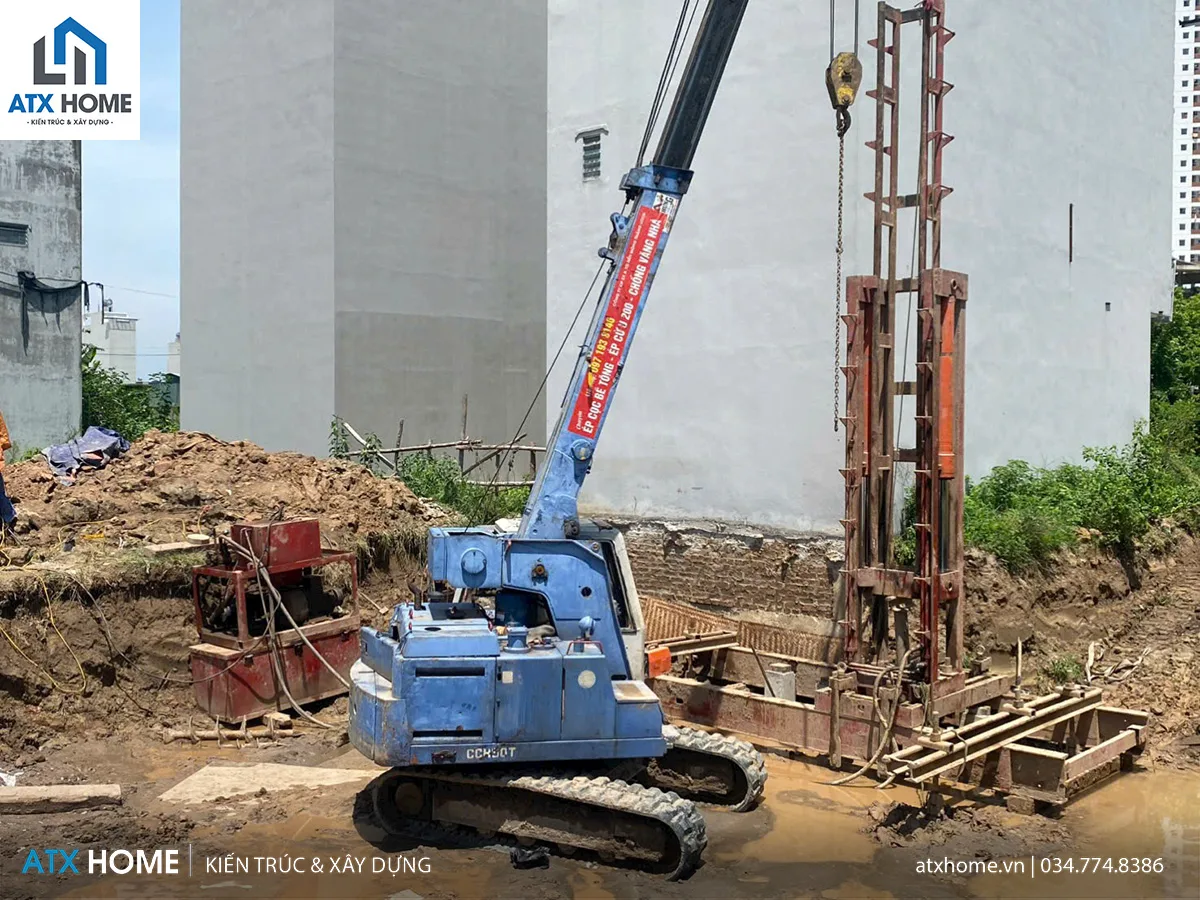 giám sát công tác ép cọc