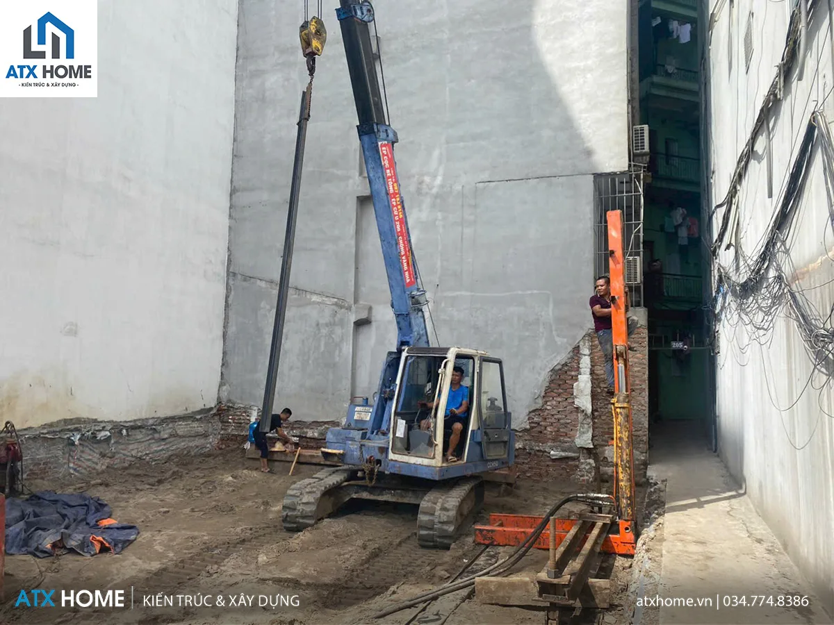 giám sát công tác ép cọc