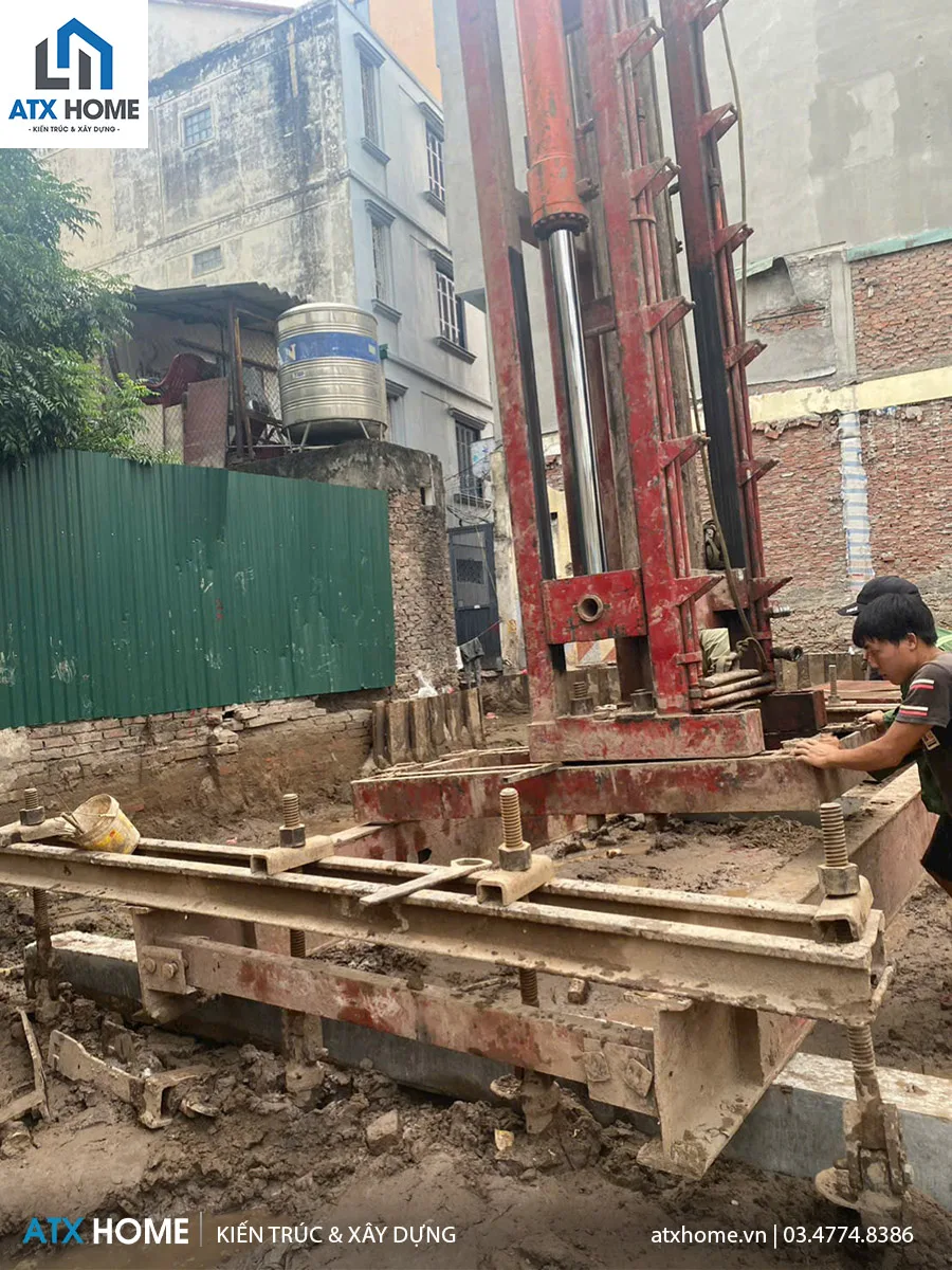 giám sát công tác ép cọc