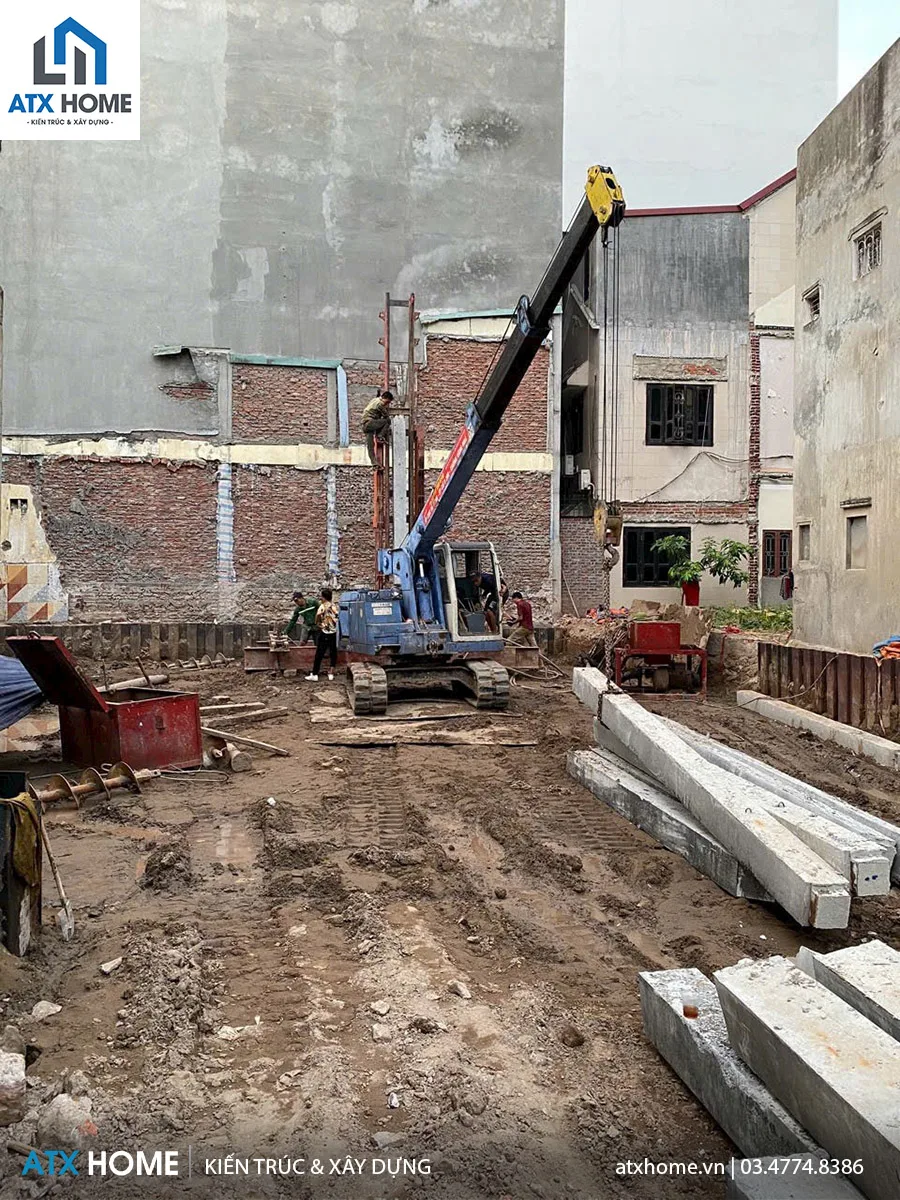 giám sát công tác ép cọc