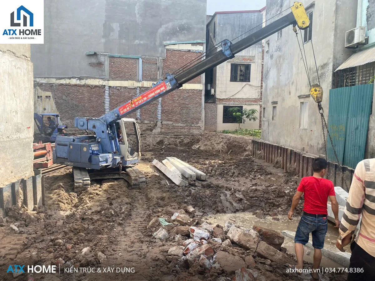 giám sát công tác ép cọc