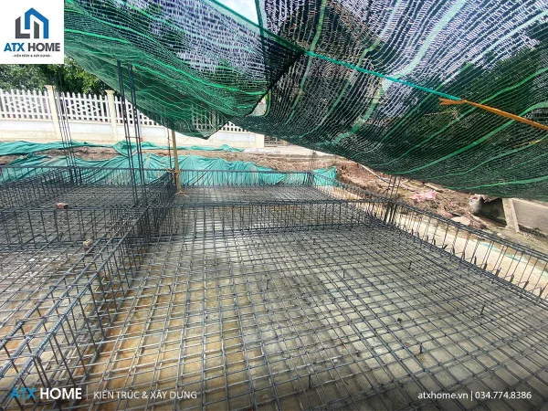 giám sát thi công cốt thép móng bè