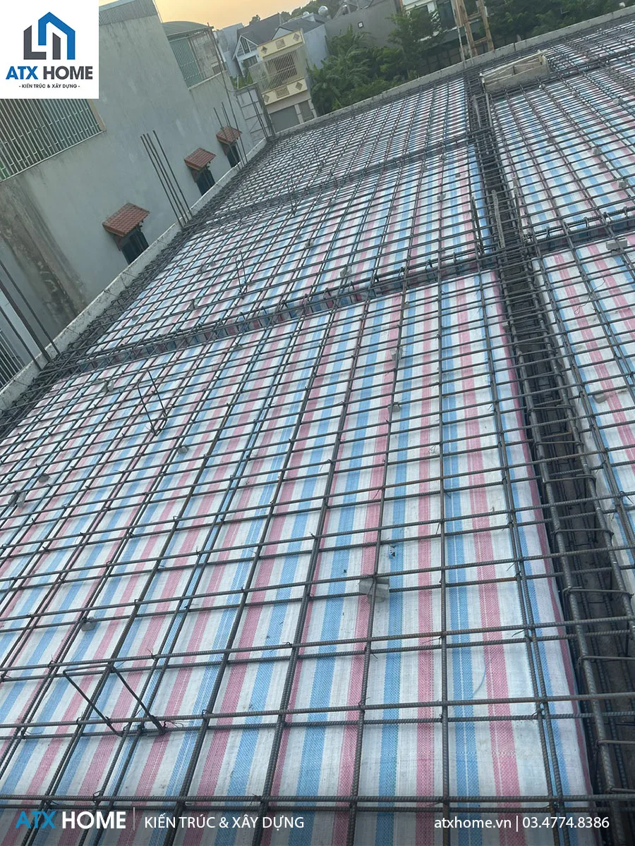 giám sát công tác ghép cốp pha, cốt thép dầm sàn