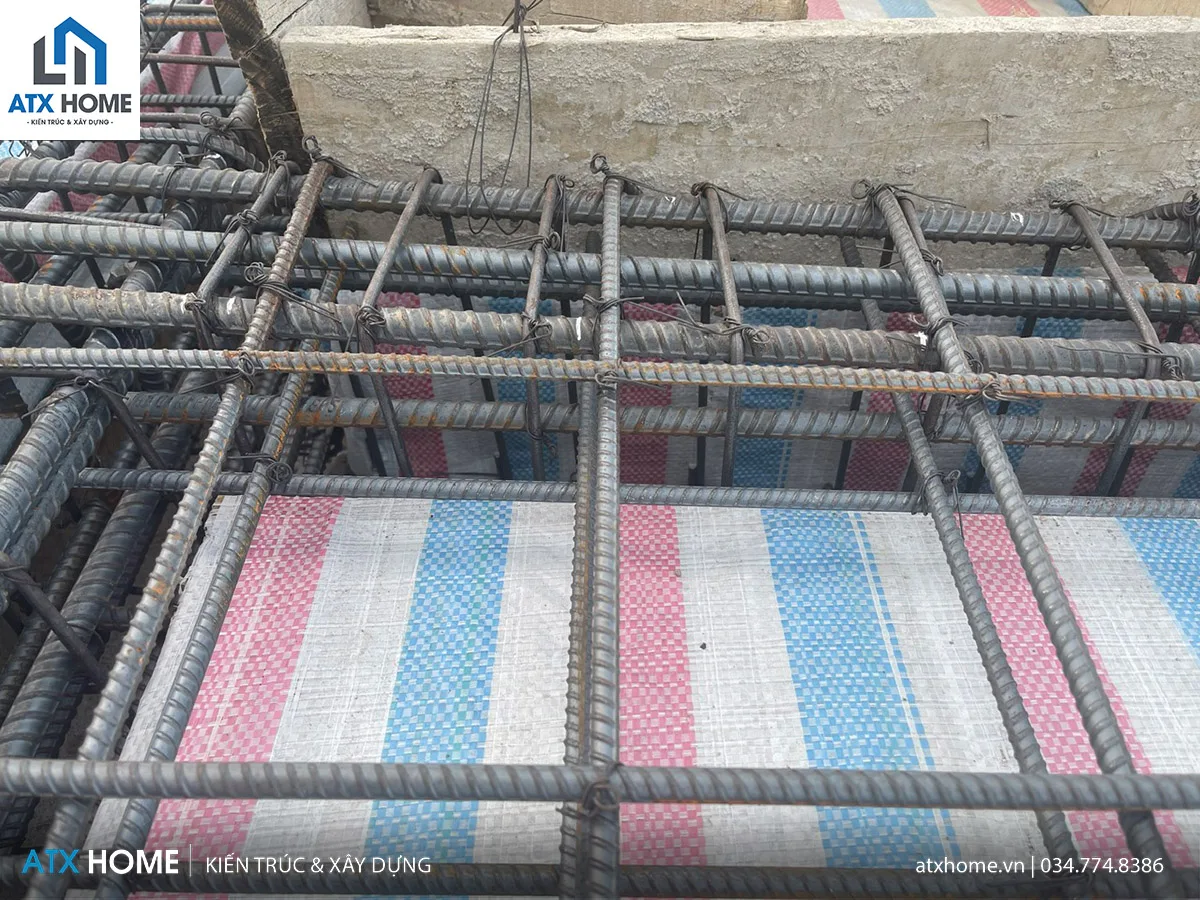 giám sát công tác ghép cốp pha, cốt thép dầm sàn