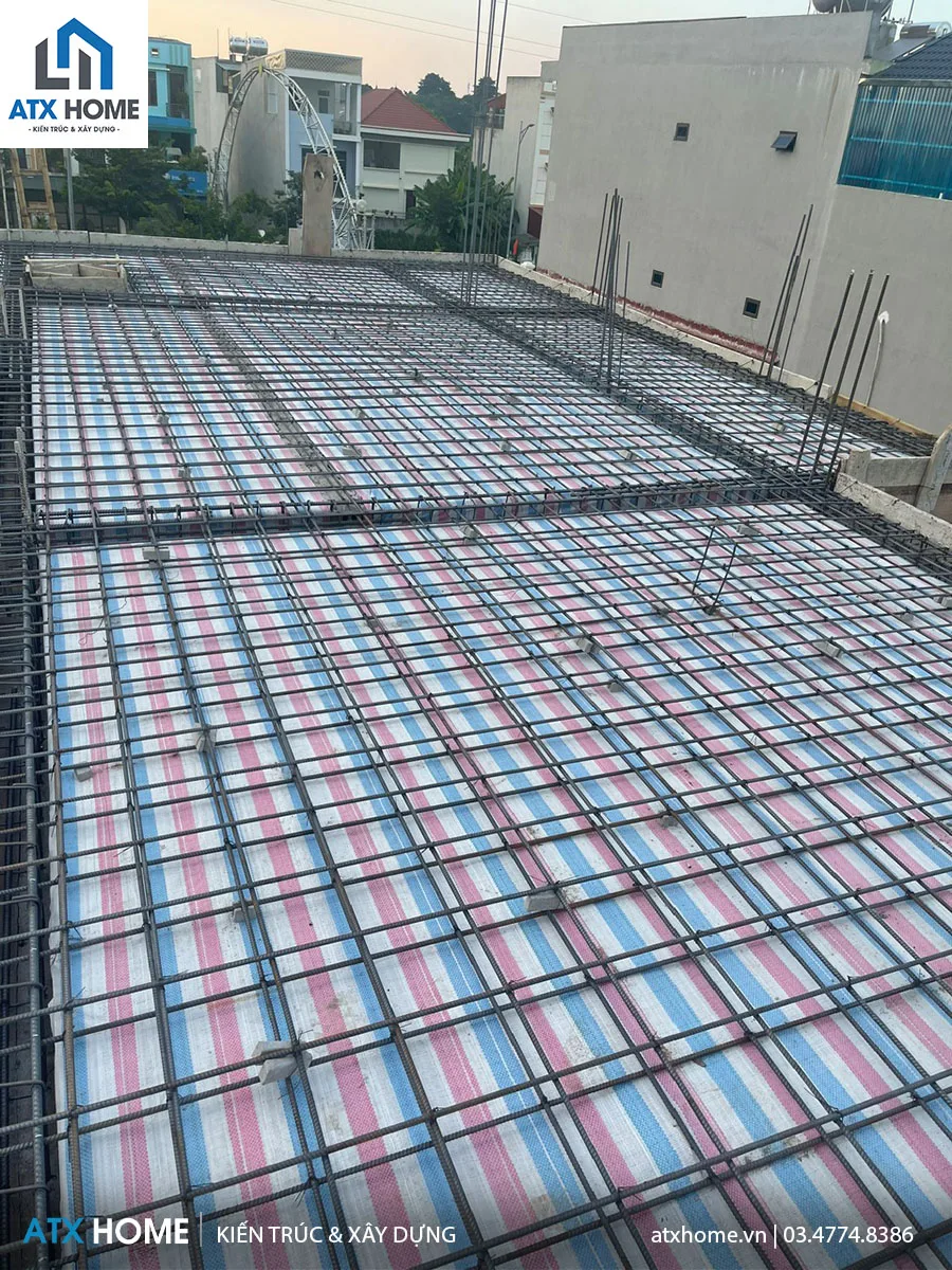 giám sát công tác ghép cốp pha, cốt thép dầm sàn