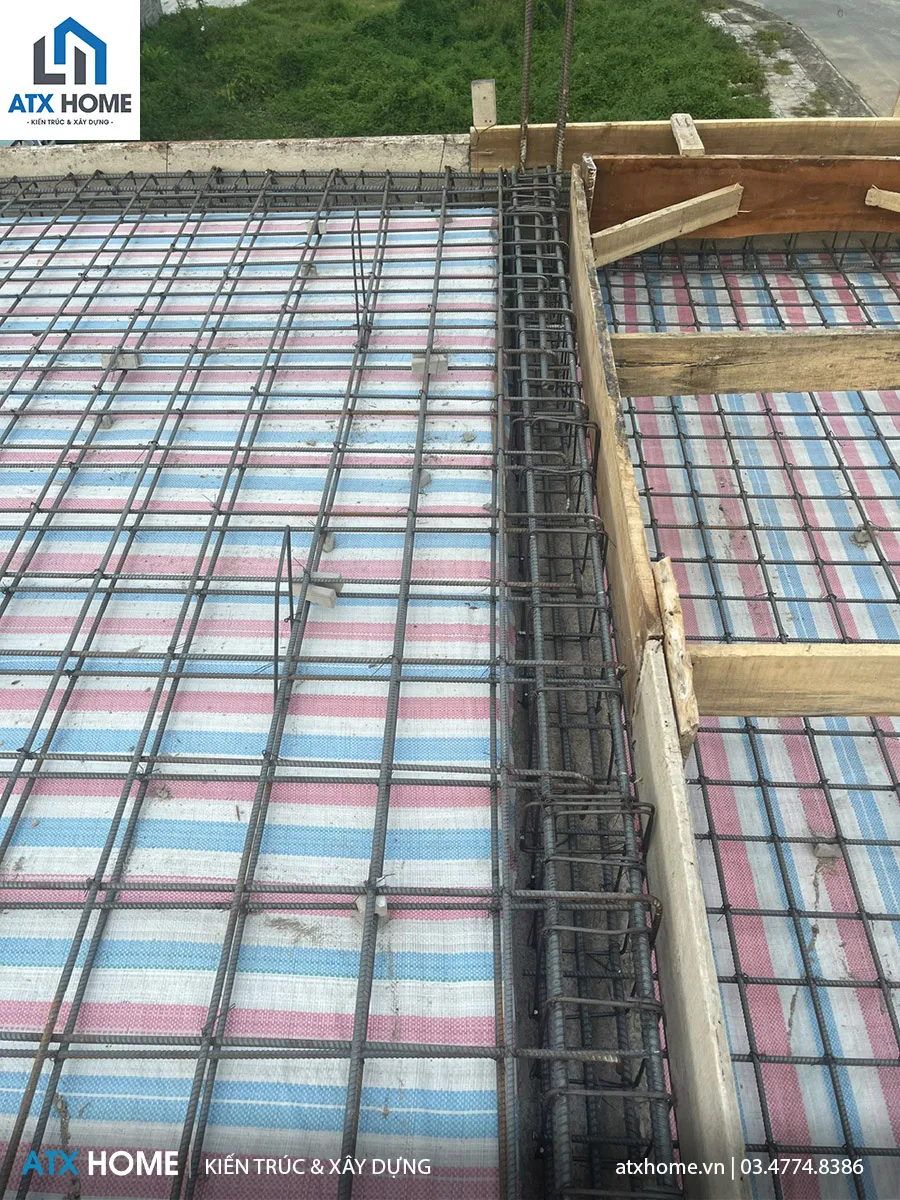 giám sát công tác ghép cốp pha, cốt thép dầm sàn