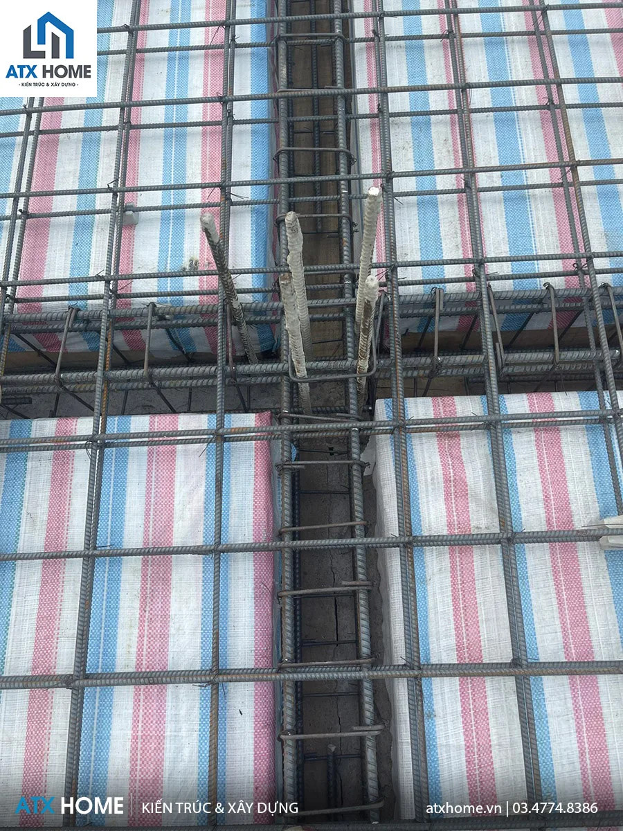 giám sát công tác ghép cốp pha, cốt thép dầm sàn