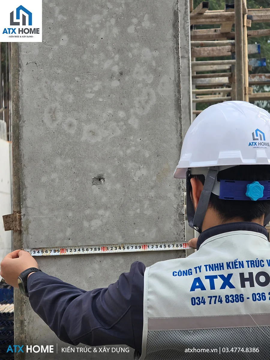 giám sát thi công vách và sàn hầm