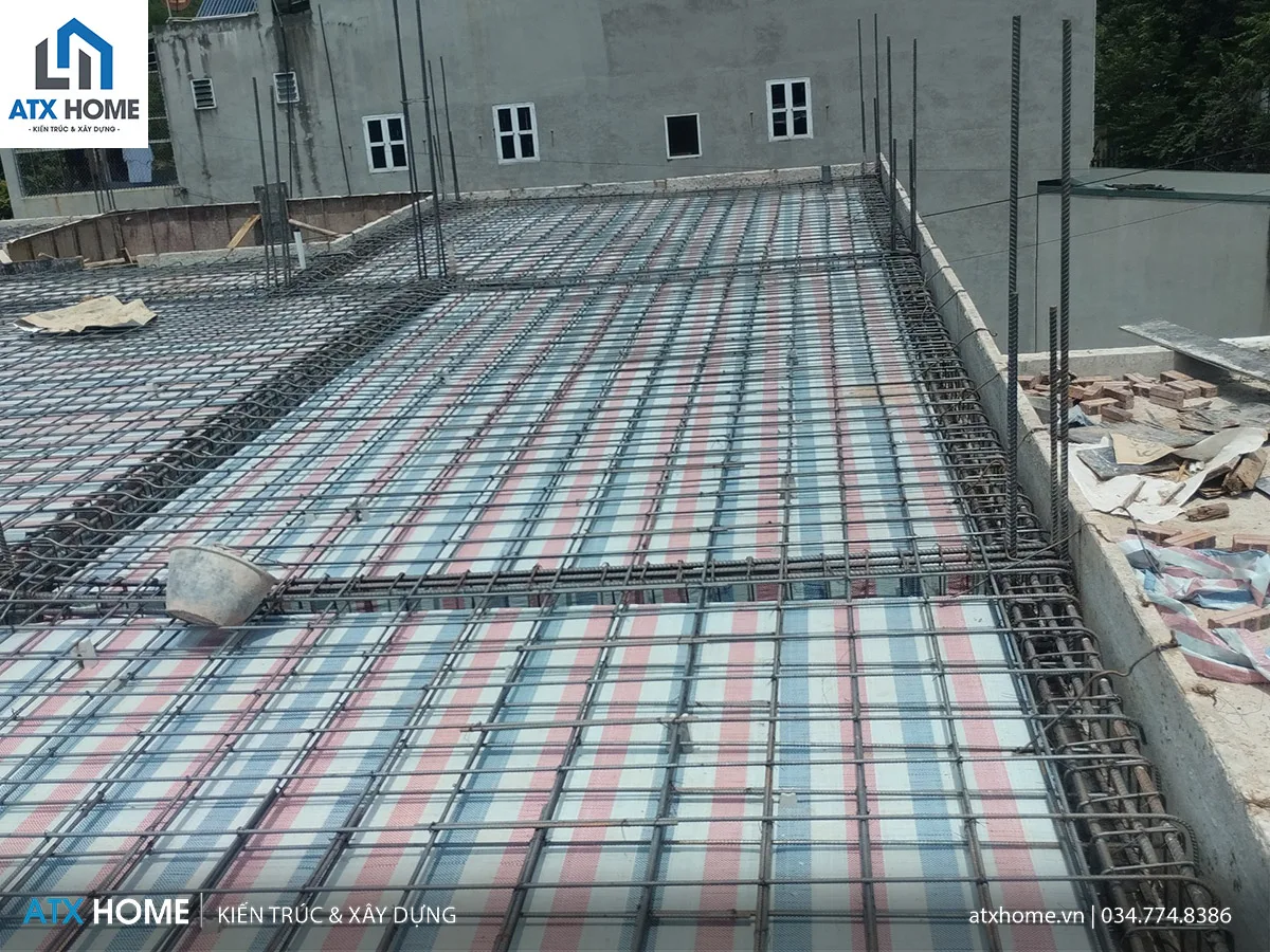 giám sát công tác ghép cốp pha, cốt thép dầm sàn