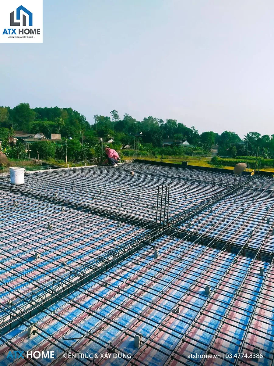 giám sát công tác ghép cốp pha, cốt thép dầm sàn