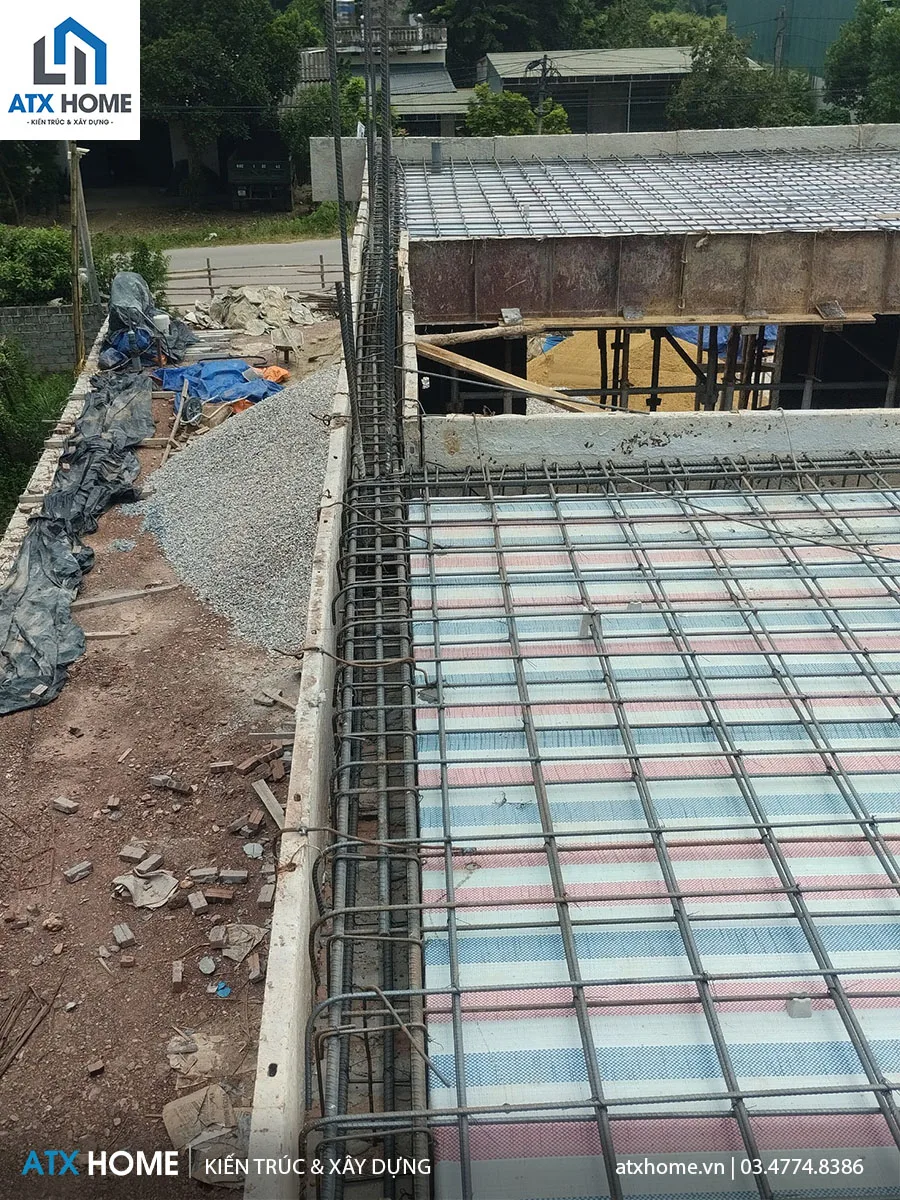 giám sát công tác ghép cốp pha, cốt thép dầm sàn