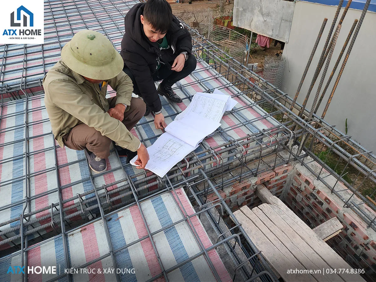 giám sát công tác đan thép và ghép cốt pha