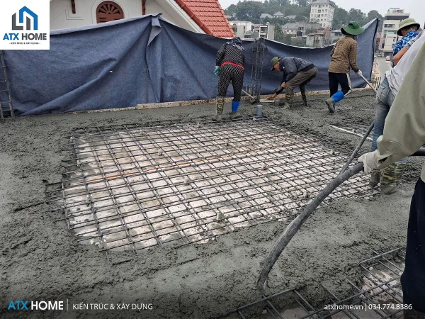 giám sát công tác đổ bê tông