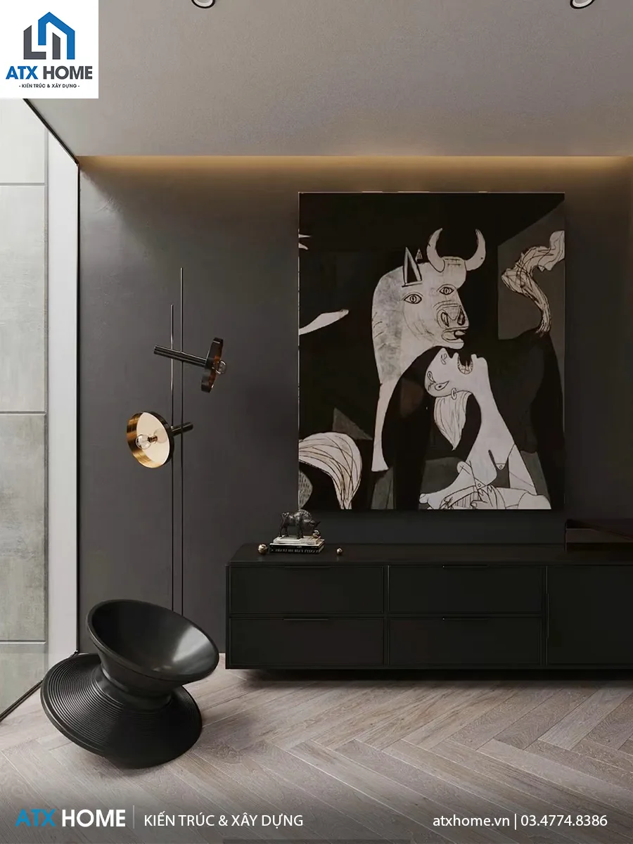 mẫu nội thất phong cách hiện đại