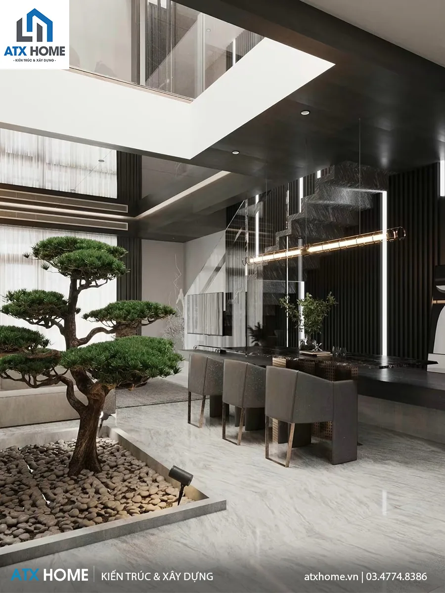 mẫu nội thất phong cách hiện đại