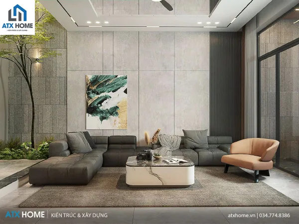 mẫu nội thất phong cách hiện đại