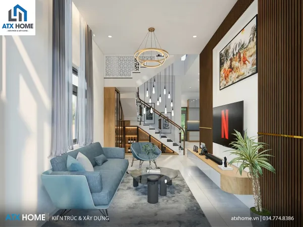 mẫu nội thất phong cách hiện đại