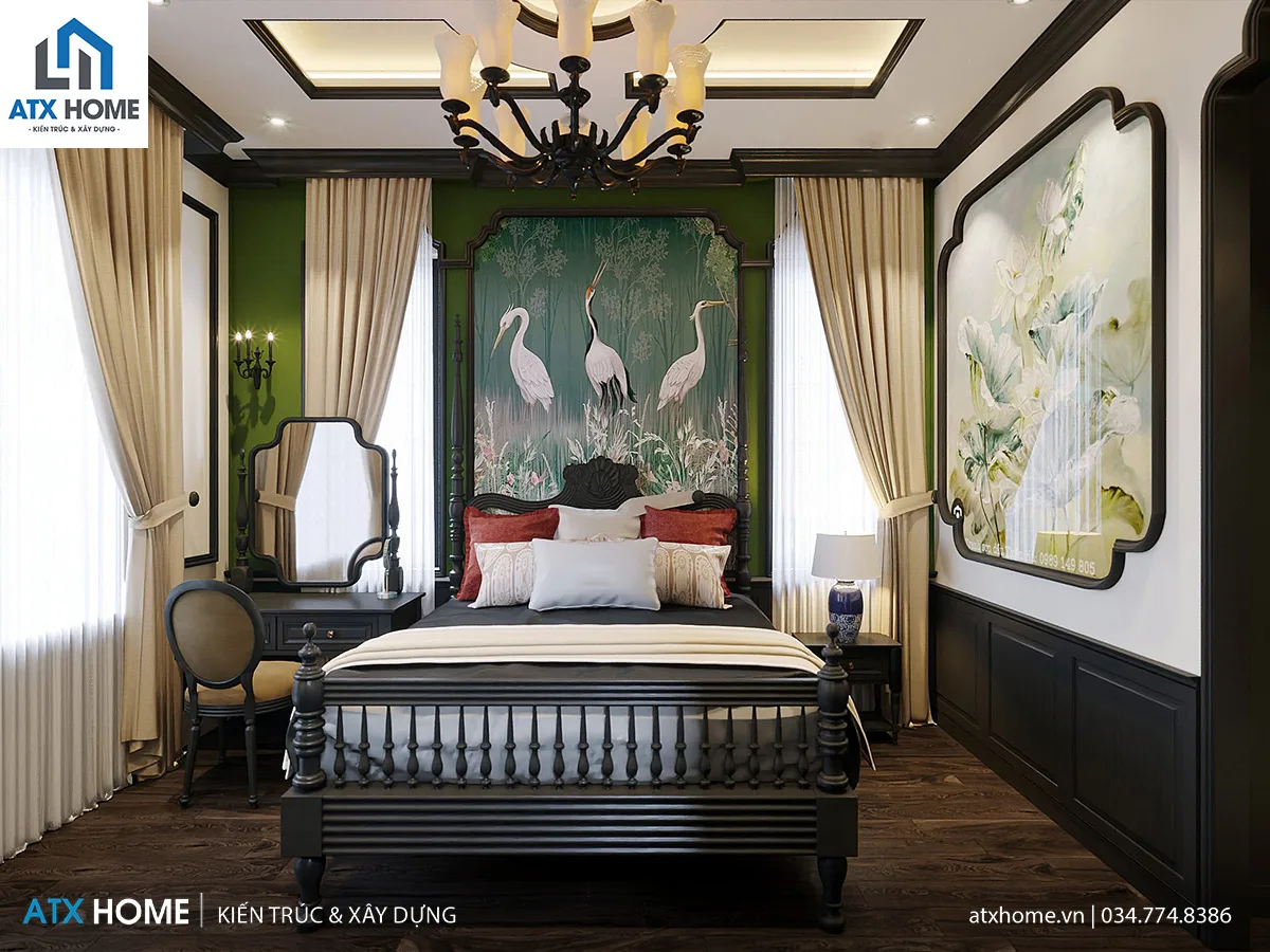 mẫu nội thất phong cách indochine